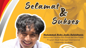 Mahasiswa FISIP Meraih Beasiswa Master di MGIMO Rusia